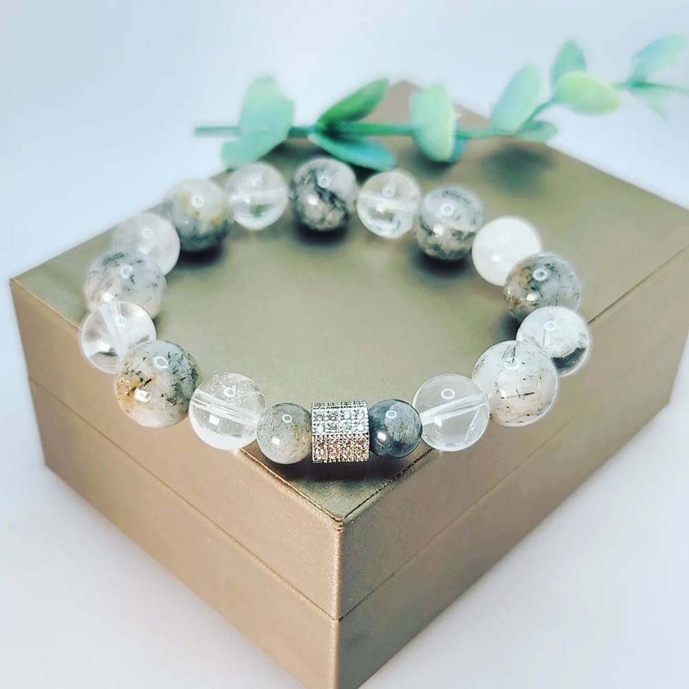Rutilated Quartz bracelet